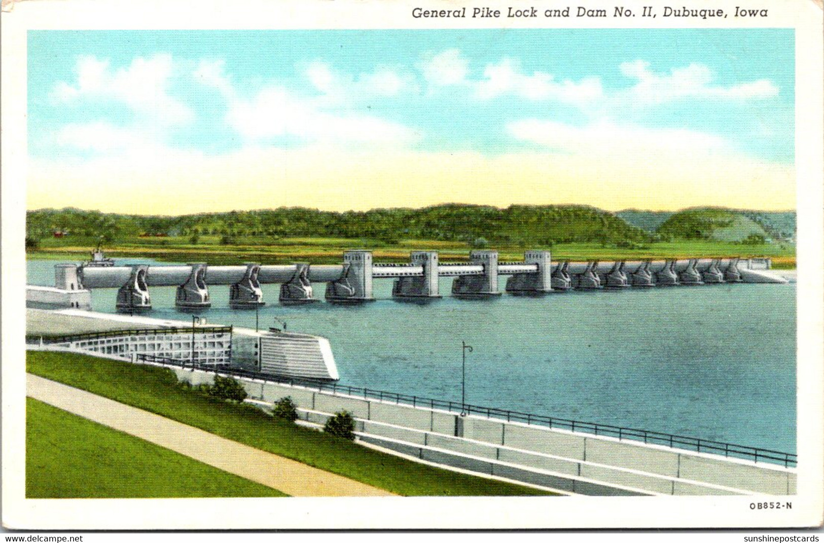 Iowa Dubuque General Pike Lock And Dam No II - Dubuque