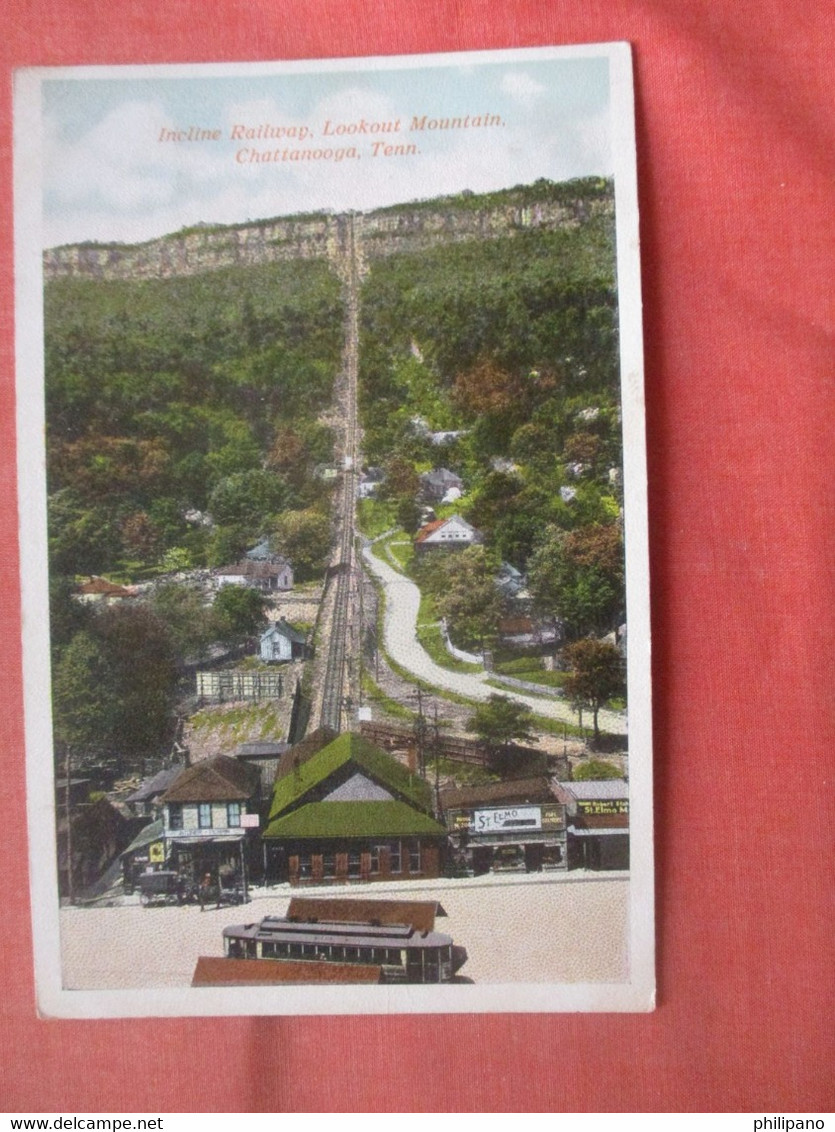 Incline Railway.   Lookout Mountain. Tennessee > Chattanooga     Ref  5399 - Chattanooga