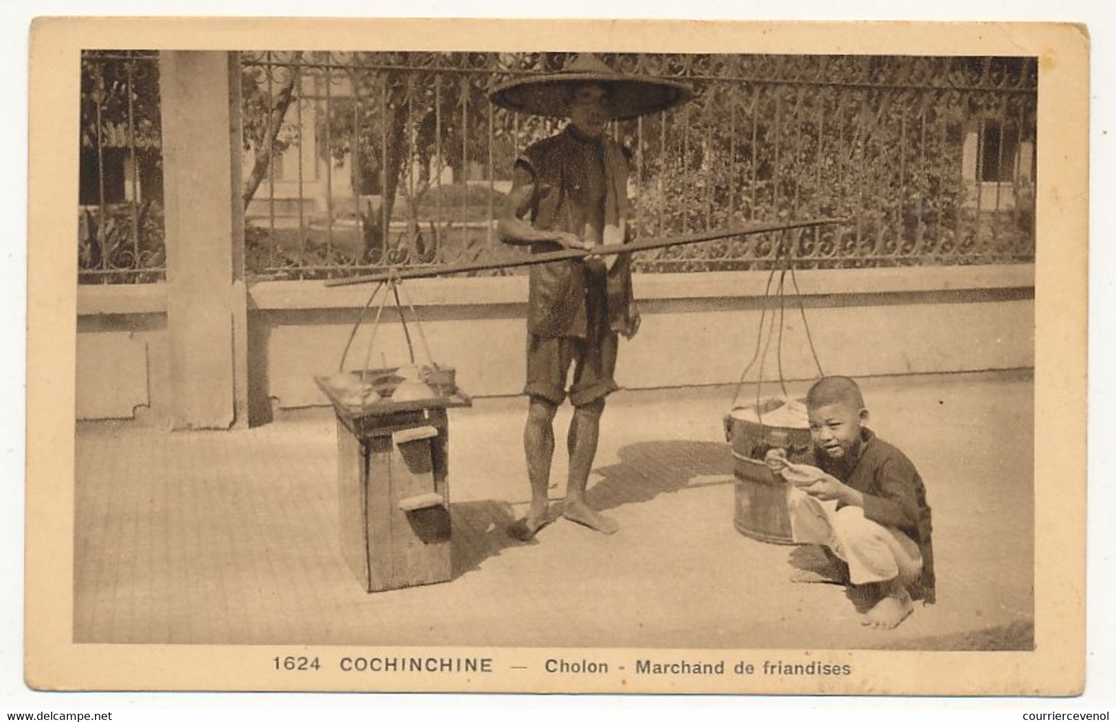 CPA - COCHINCHINE - Cholon. Marchand De Friandises - Vietnam