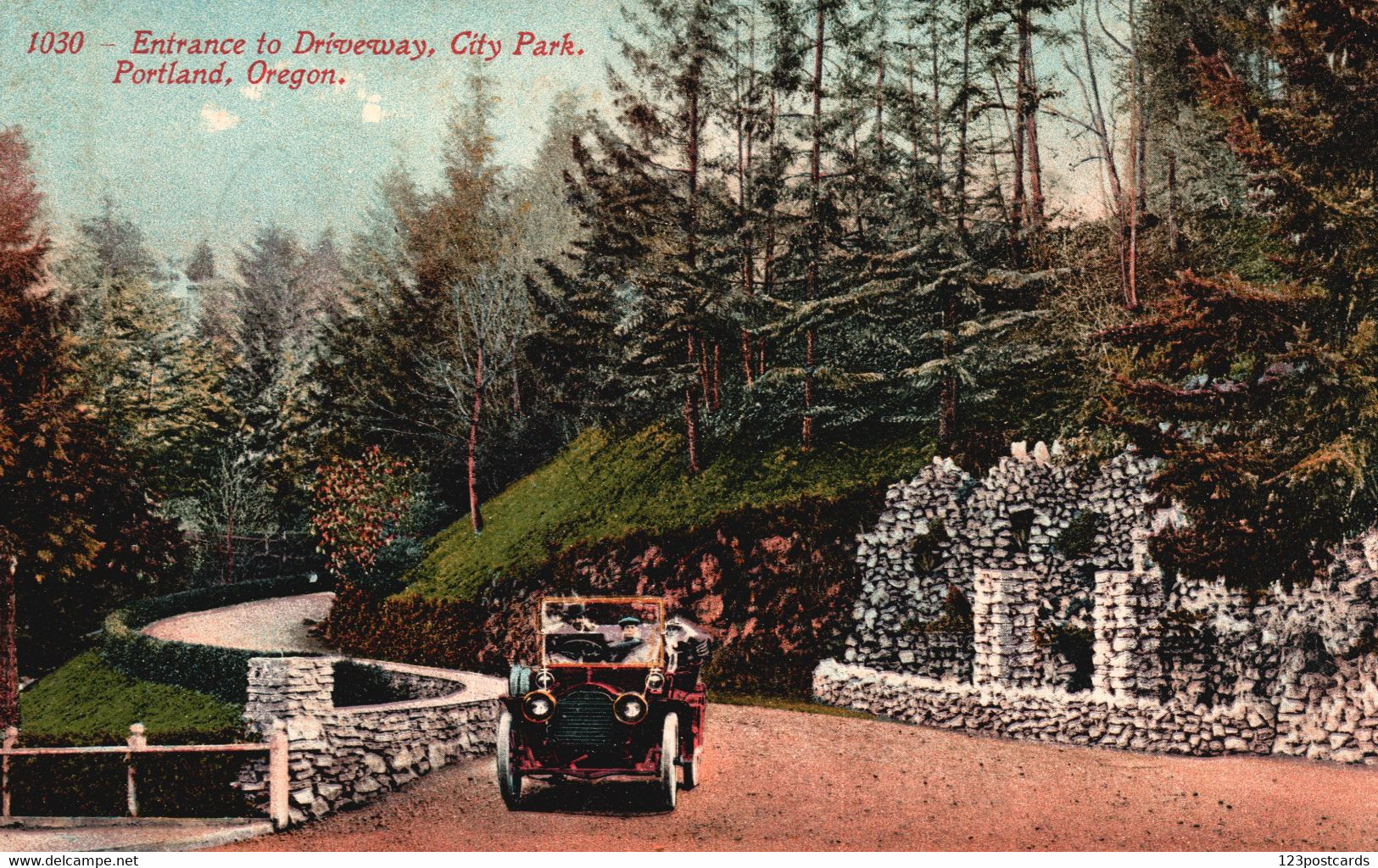 Entrance To Driveway, City Park - Portland, Oregon - RARE! - Portland