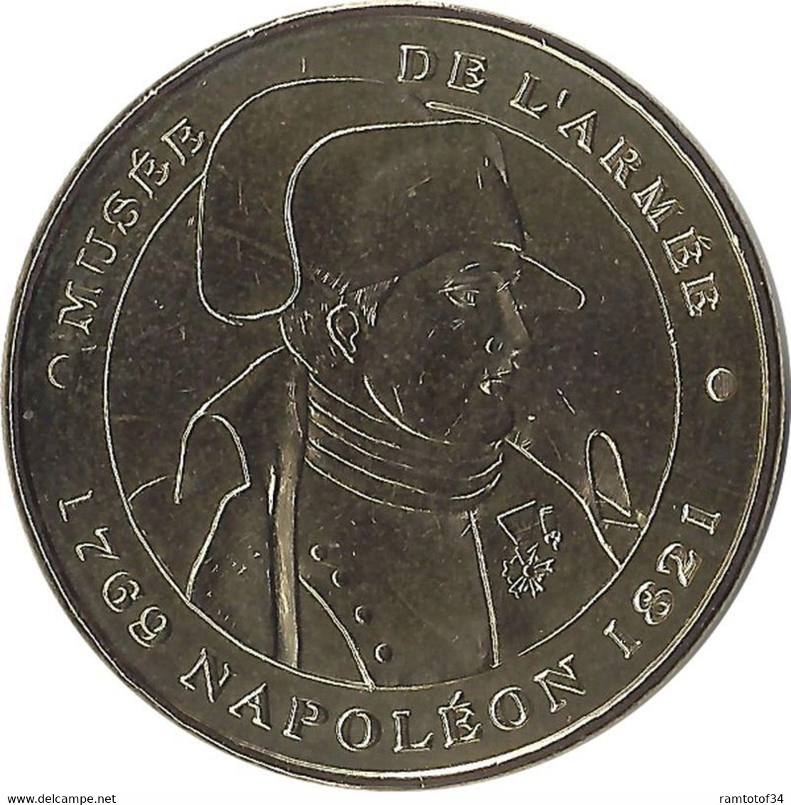 2004 MDP221 - PARIS - Musée De L'armée 4 (1769 Napoléon 1821) / MONNAIE DE PARIS - 2004