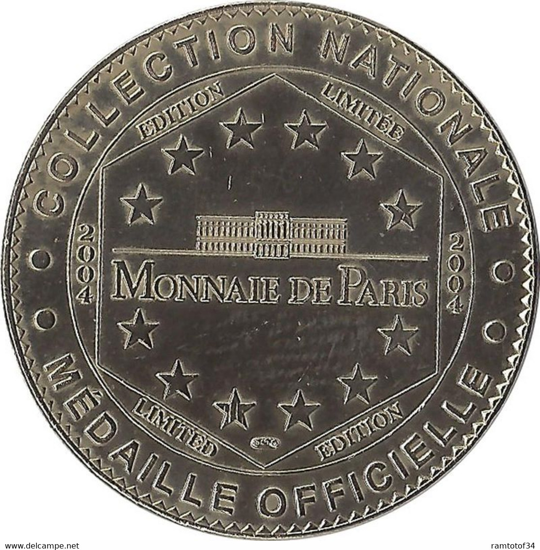 2004 MDP221 - PARIS - Musée De L'armée 4 (1769 Napoléon 1821) / MONNAIE DE PARIS - 2004