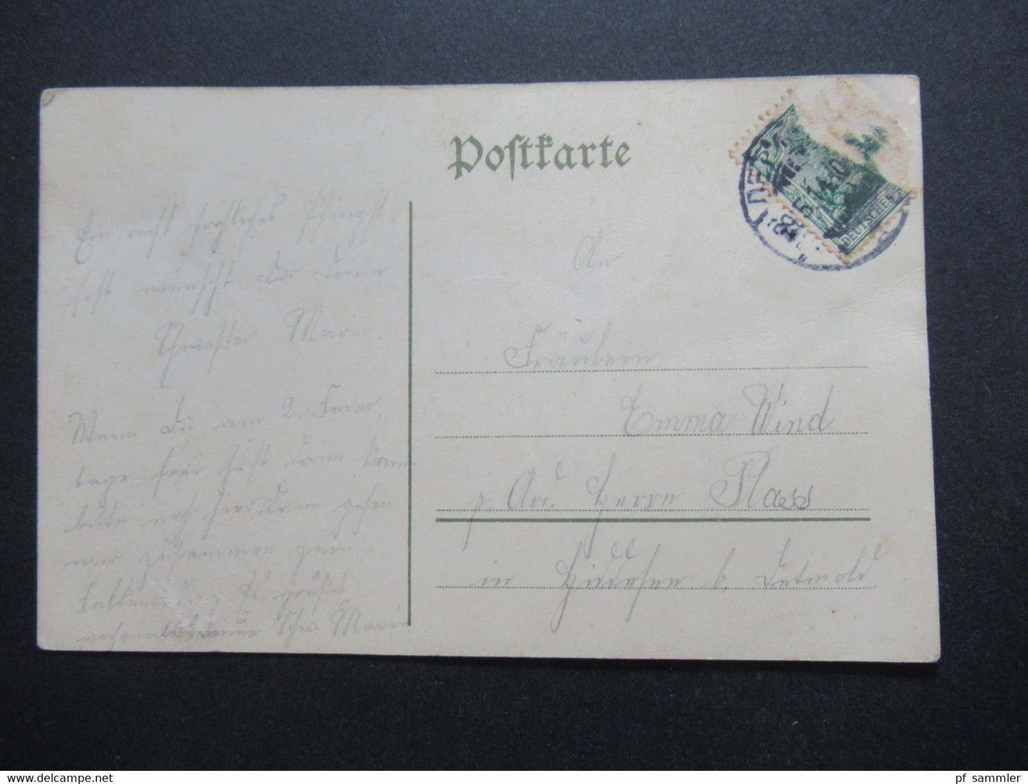 DR 1914 AK Rote Kreuz Sammlung 1914 Zugunsten Der Freiwilligen Krankenpflege Im Kriege Orts Postkarte Detmold - Rode Kruis