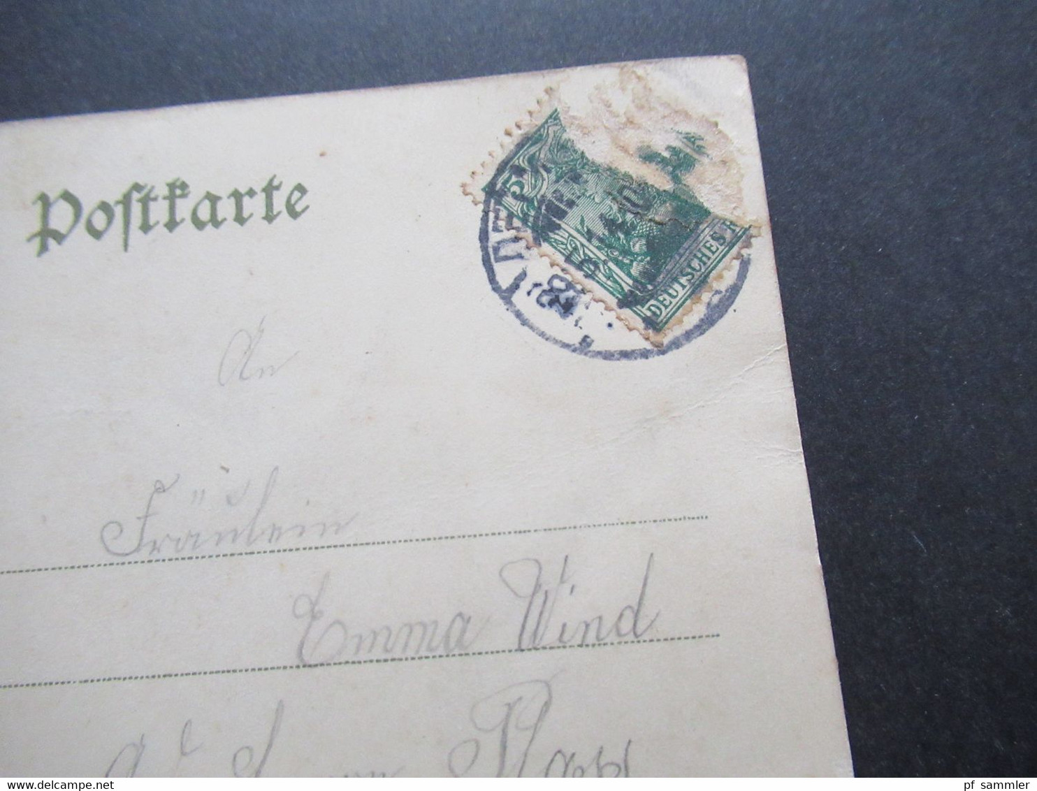 DR 1914 AK Rote Kreuz Sammlung 1914 Zugunsten Der Freiwilligen Krankenpflege Im Kriege Orts Postkarte Detmold - Rode Kruis