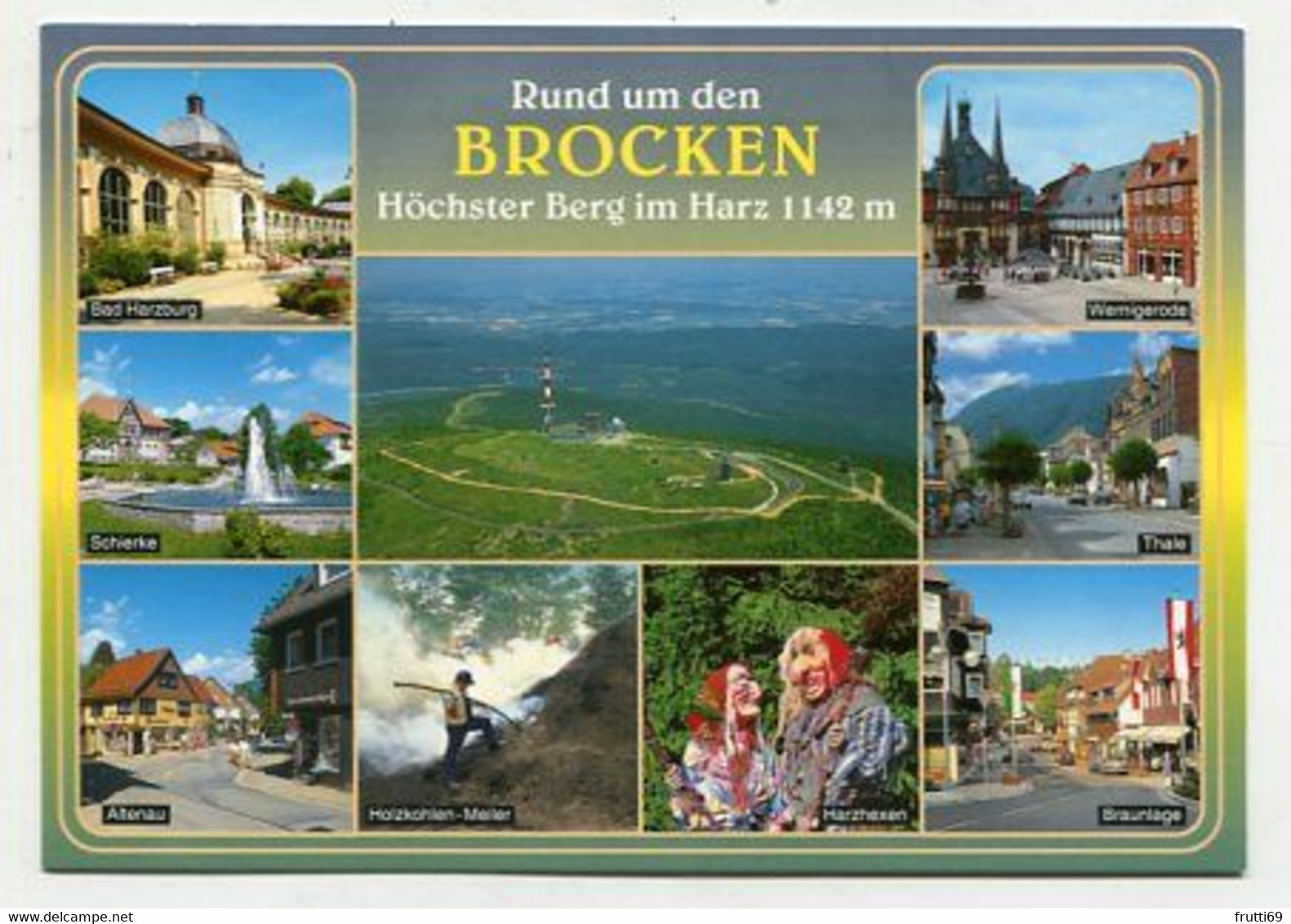 AK 025157 GERMANY - Brocken - Unterharz