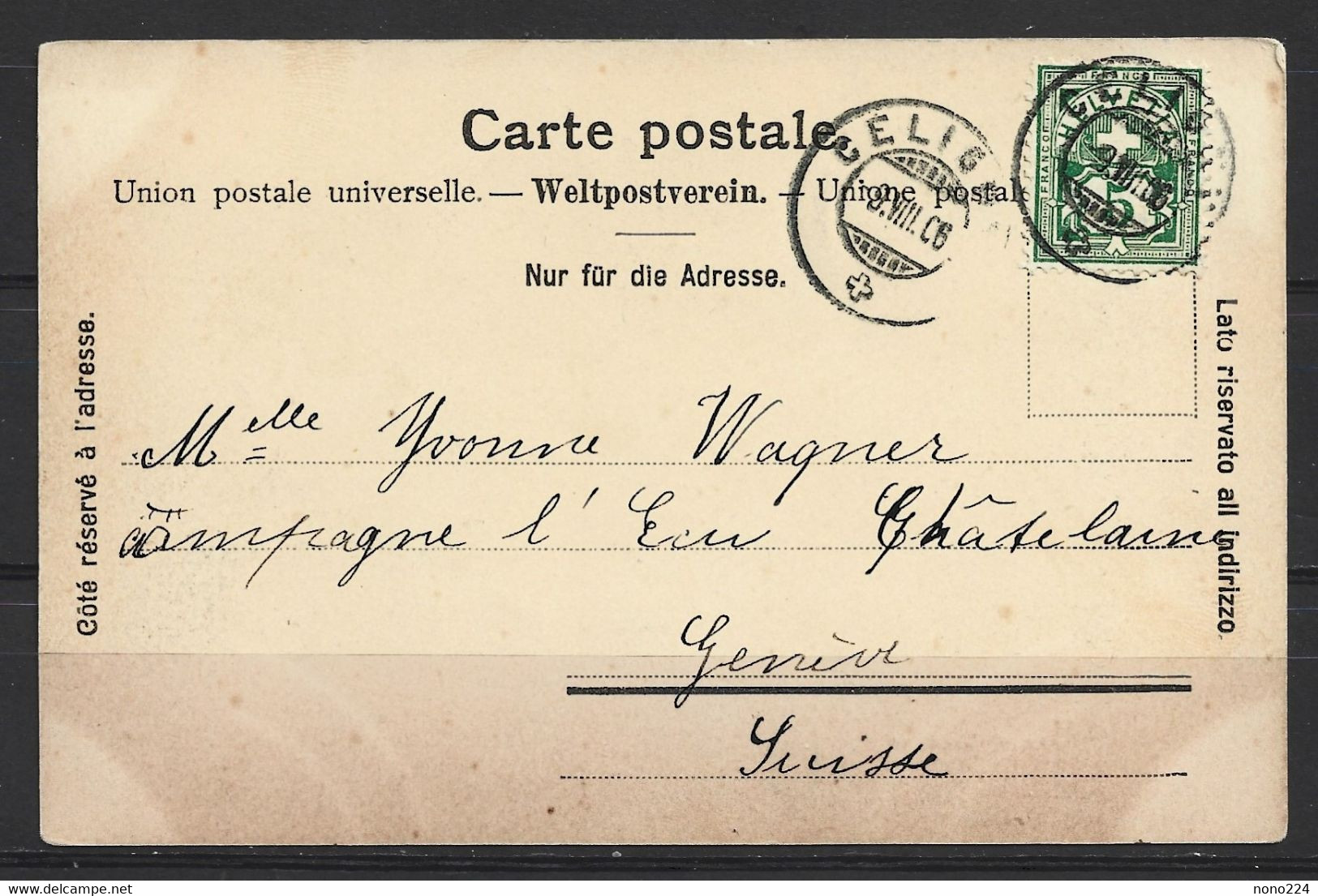 Carte P De 1906 ( Crassier ) - Crassier