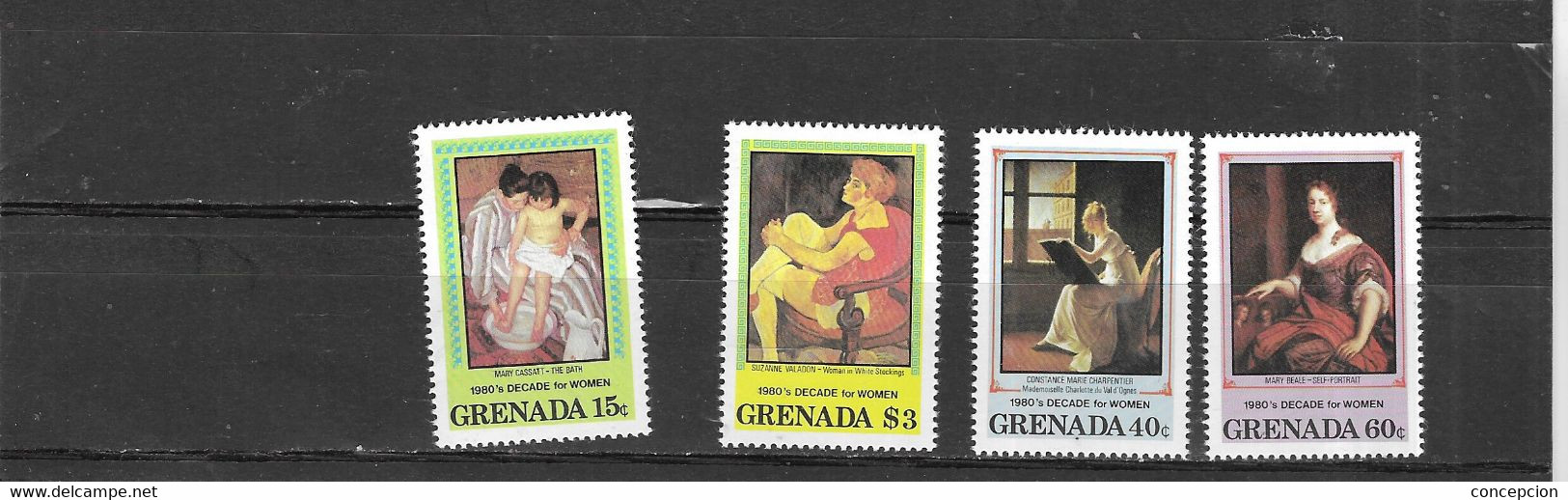 GRANADA  Nº 985 Al 988 - Grabados