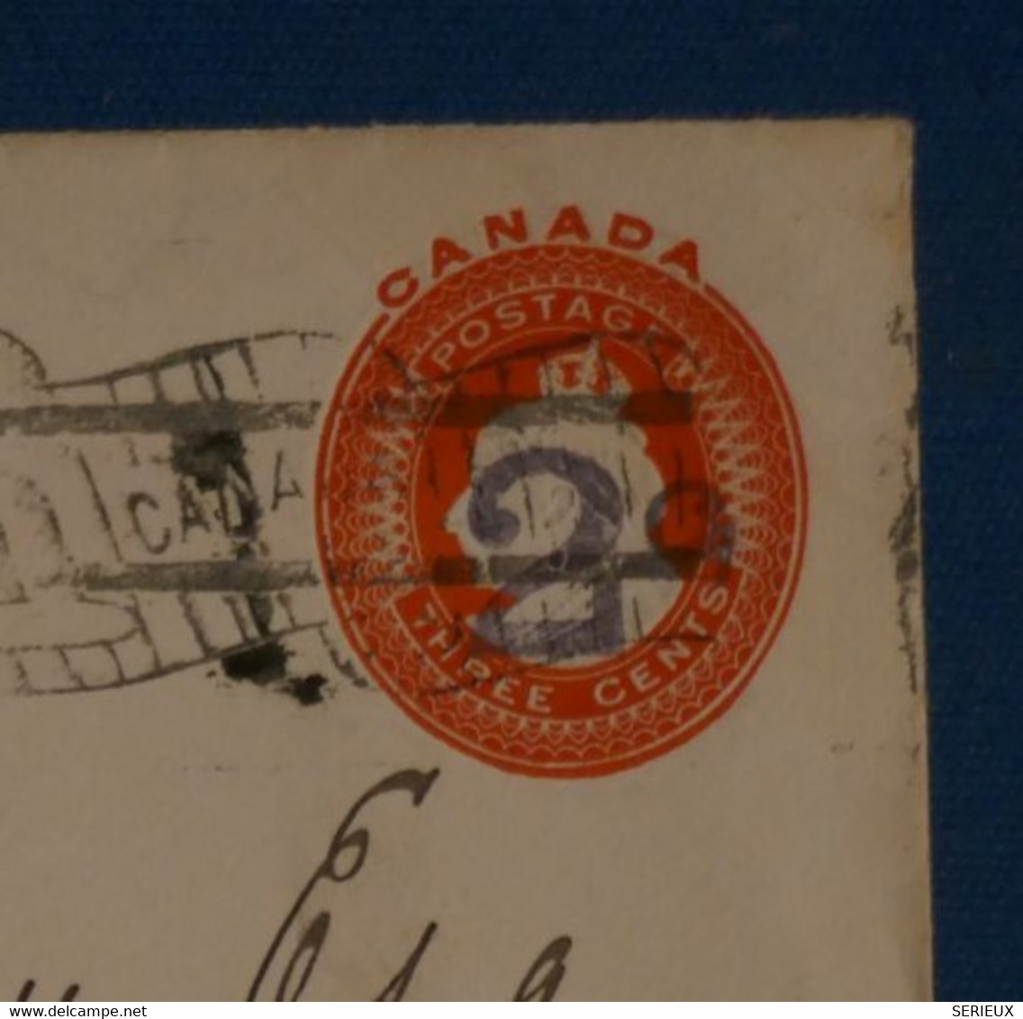 AM3 CANADA   BELLE  CARTE  1899  ++MONTREAL  A SOUTHAMPTON  U.K +++ +AFFRANC. INTERESSANT - Storia Postale