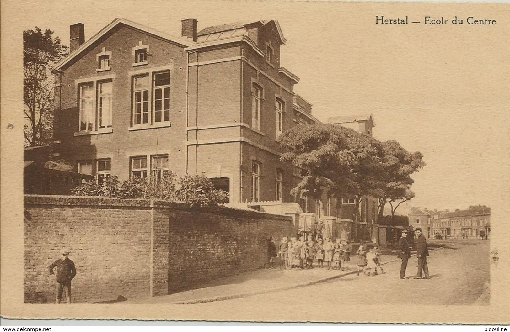 CPA-HERSTAL " Ecole Du Centre " - Herstal
