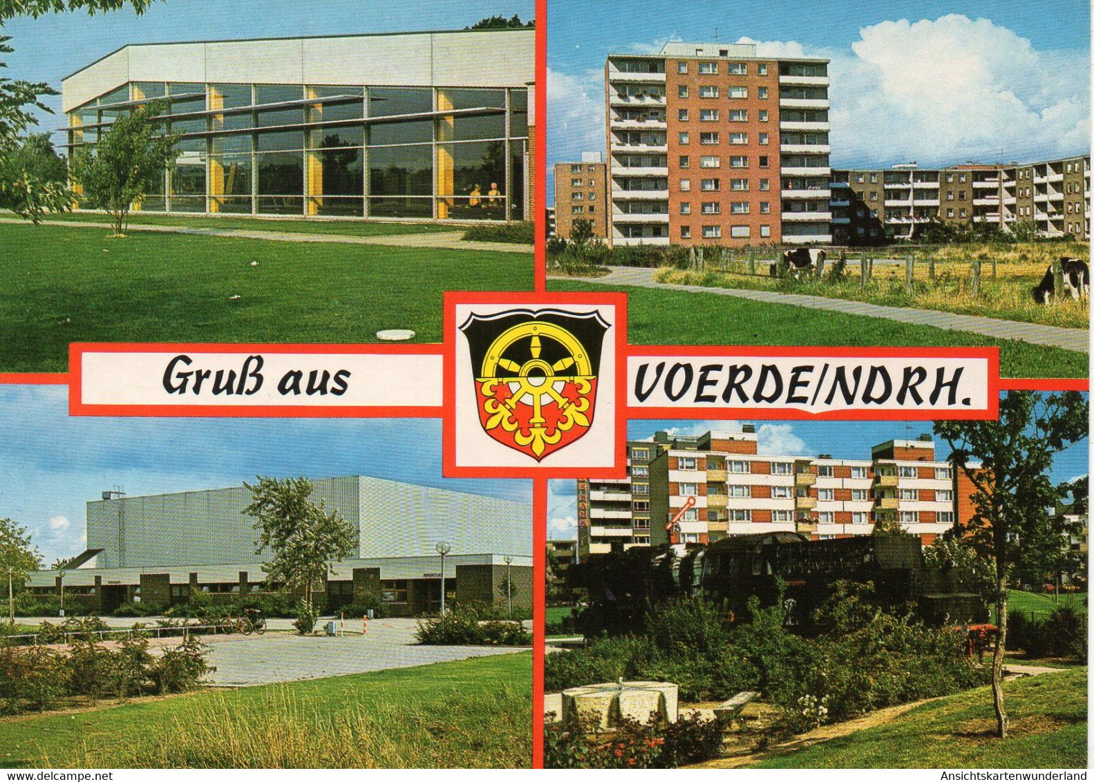011740  Gruss Aus Voerde/ Niederrhein  Mehrbildkarte - Voerde