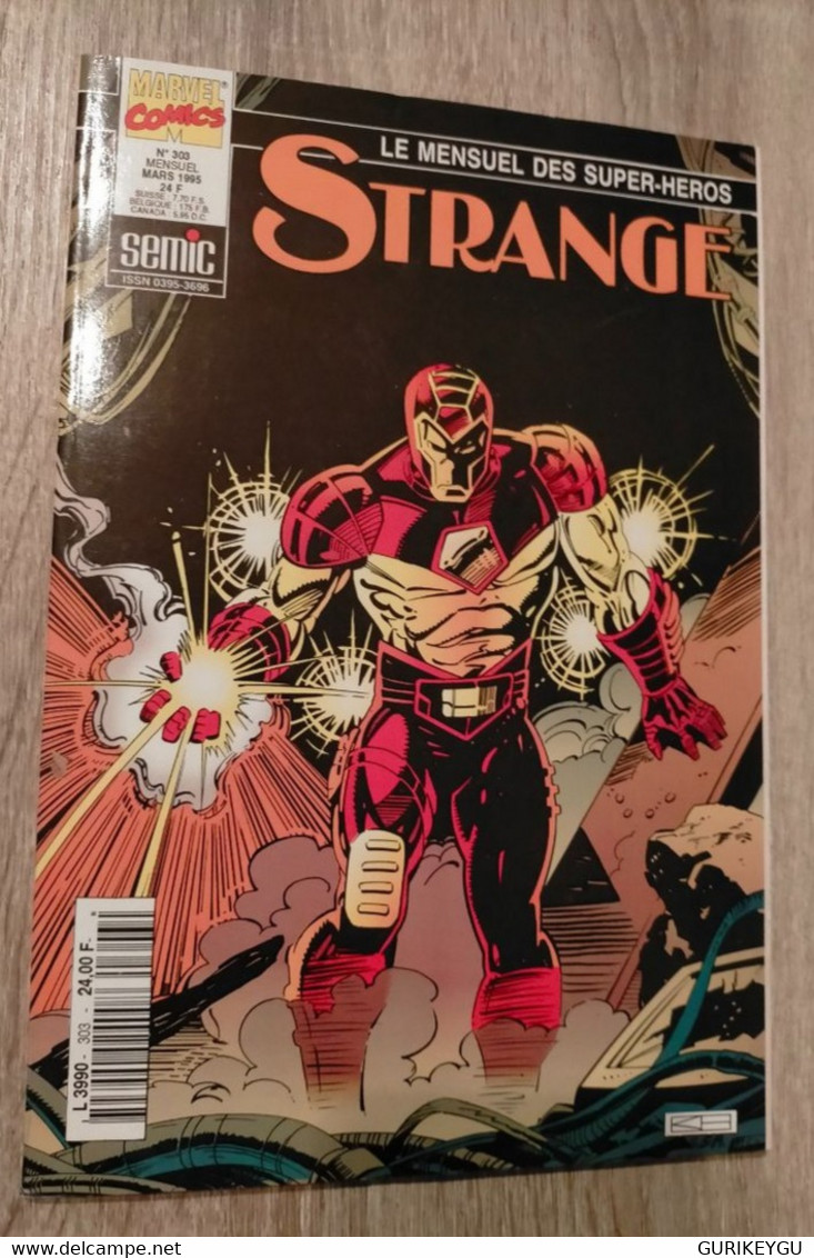 STRANGE   N° 303  IRON MAN    LUG  05/03/1995  BE - Strange