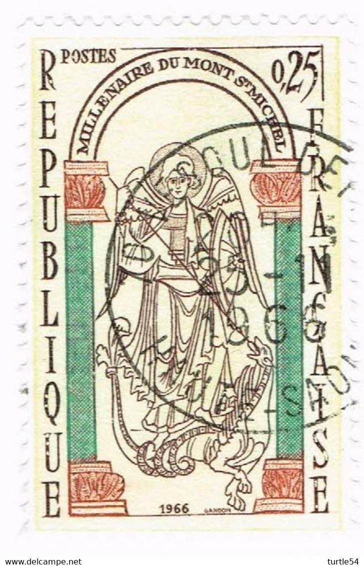 France, N° 1482 Obl. - Millénaire Du Mont-Saint-Michel - Gebruikt