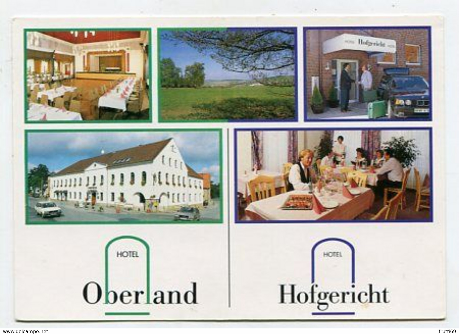 AK 025196 GERMANY - Neukirch / Laus. - Hotel Oberland & Hotel Hofgericht - Neukirch (Lausitz)