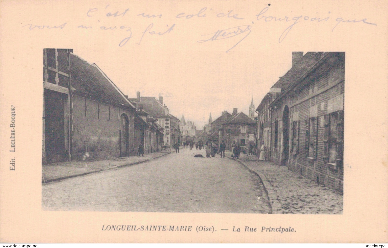 60 - LONGUEIL SAINTE MARIE / LOT De 4 CPA - TOUTES SCANNEES - Longueil Annel