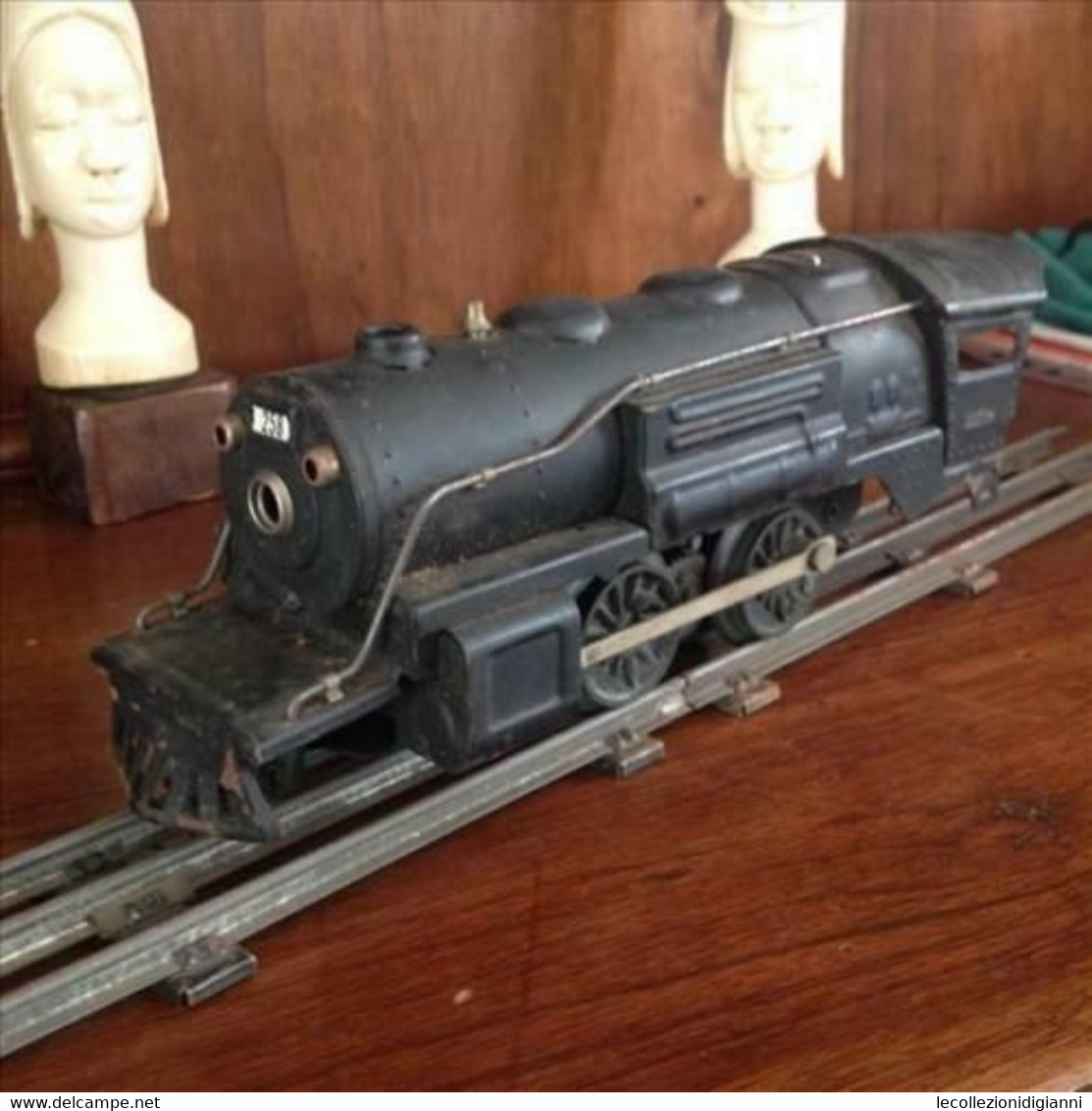 Locomotiva Lionel 027 258 In Metallo Scala 0 Anni '40 Periodo WW2 O Pre War Vintage - Locomotives