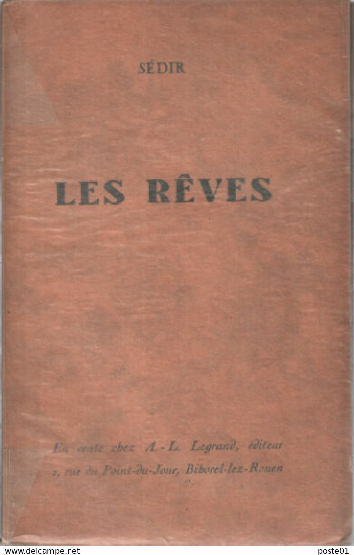 Sédir. Les Rêves Théorie Pratique Interprétation. 5e édition - Geheimleer