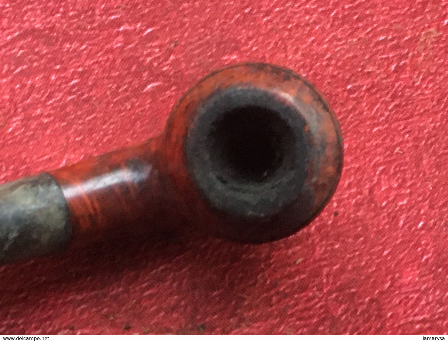 Lot de 9 pipes en bruyère usagées-☛Années 1950/60-Tabac (objets liés)-☛Vintage Vendu dans leur jus.Fabrication française