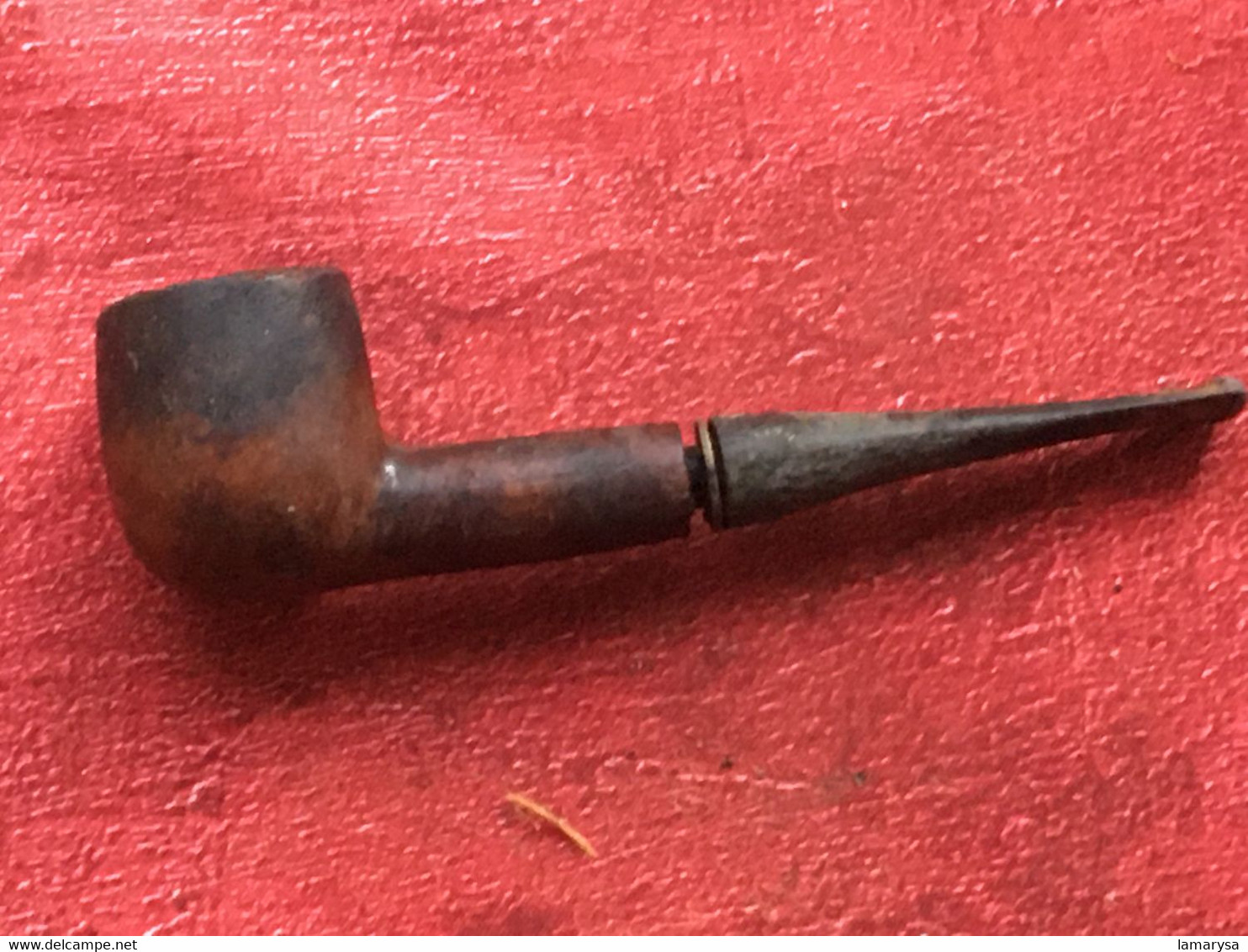 Lot de 9 pipes en bruyère usagées-☛Années 1950/60-Tabac (objets liés)-☛Vintage Vendu dans leur jus.Fabrication française