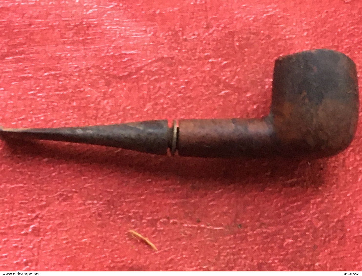 Lot de 9 pipes en bruyère usagées-☛Années 1950/60-Tabac (objets liés)-☛Vintage Vendu dans leur jus.Fabrication française