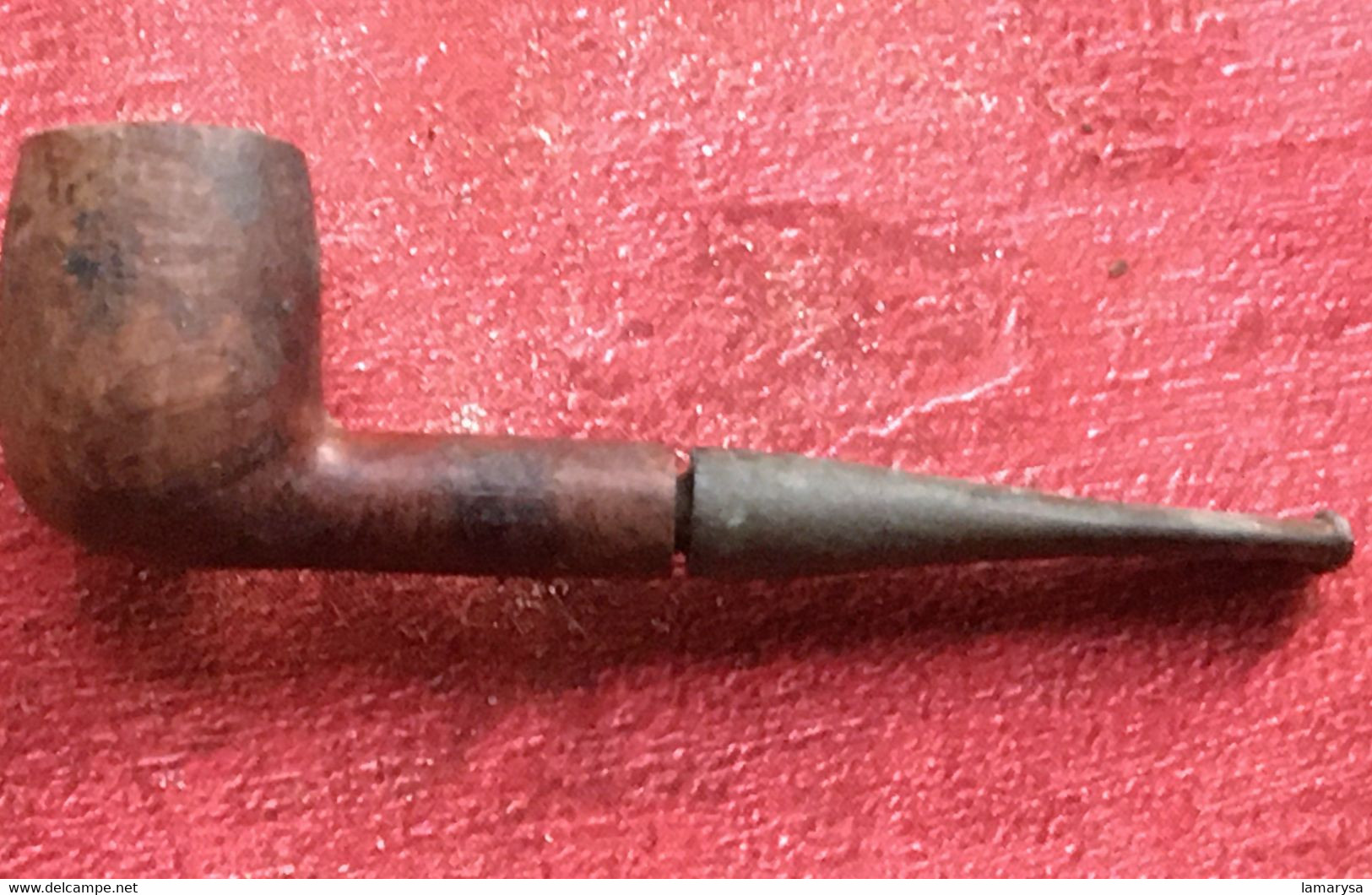 Lot de 9 pipes en bruyère usagées-☛Années 1950/60-Tabac (objets liés)-☛Vintage Vendu dans leur jus.Fabrication française