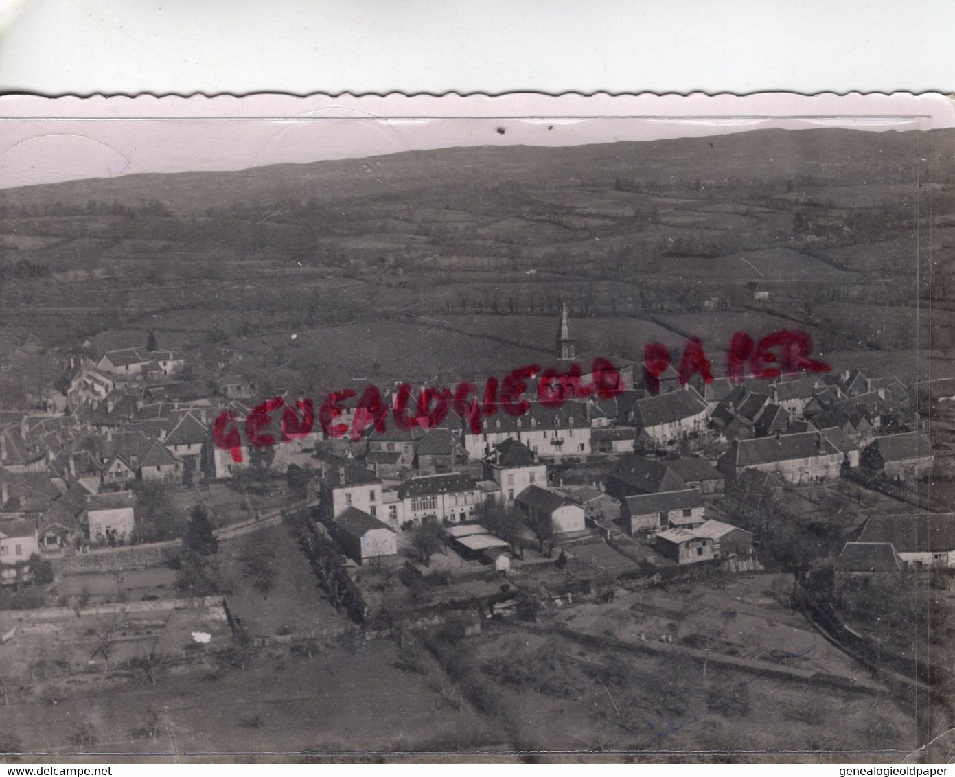 87- ST SAINT GERMAIN LES BELLES - VUE AERIENNE  1956 - Saint Germain Les Belles