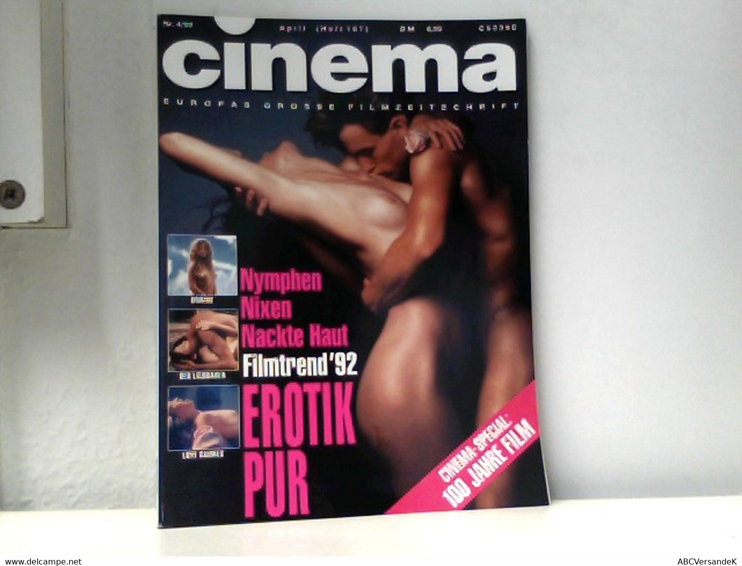 Cinema . Europas Grosse Filmzeitschrift . Ausgabe 4/92 - Cine