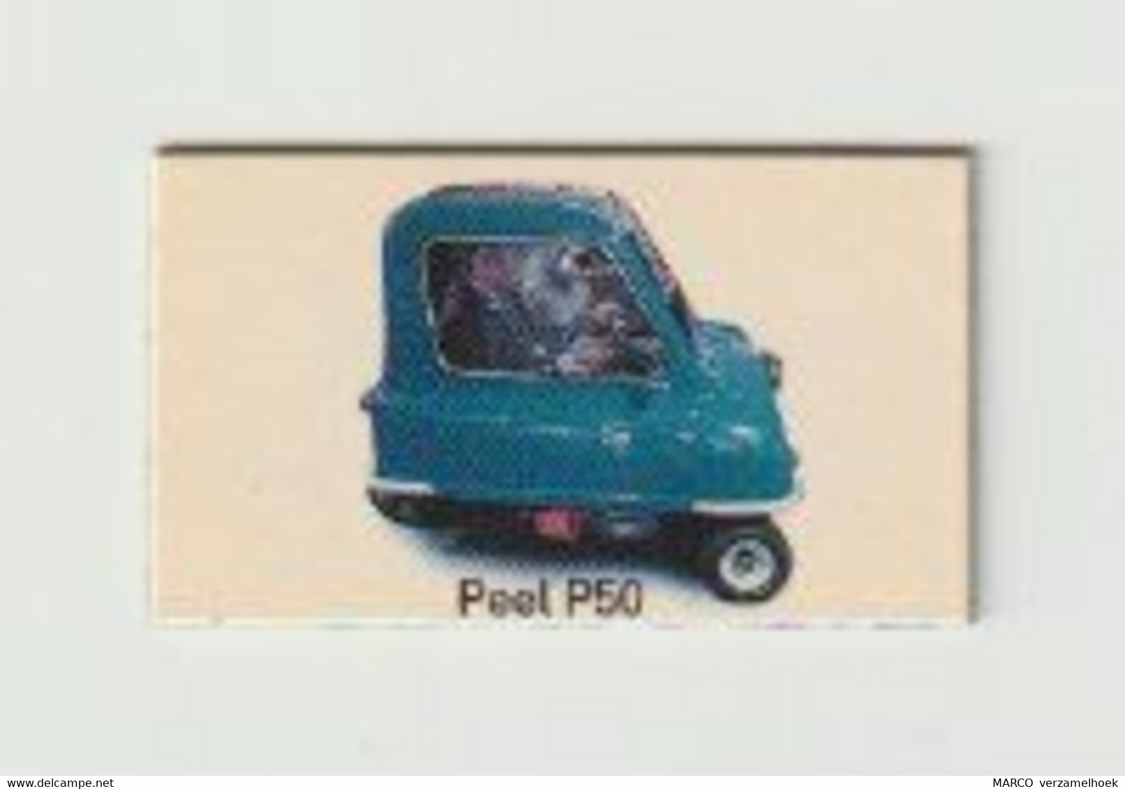 Fridge Magne Koelkast-magneet TOP GEAR Peel P50 2009 - Transporte