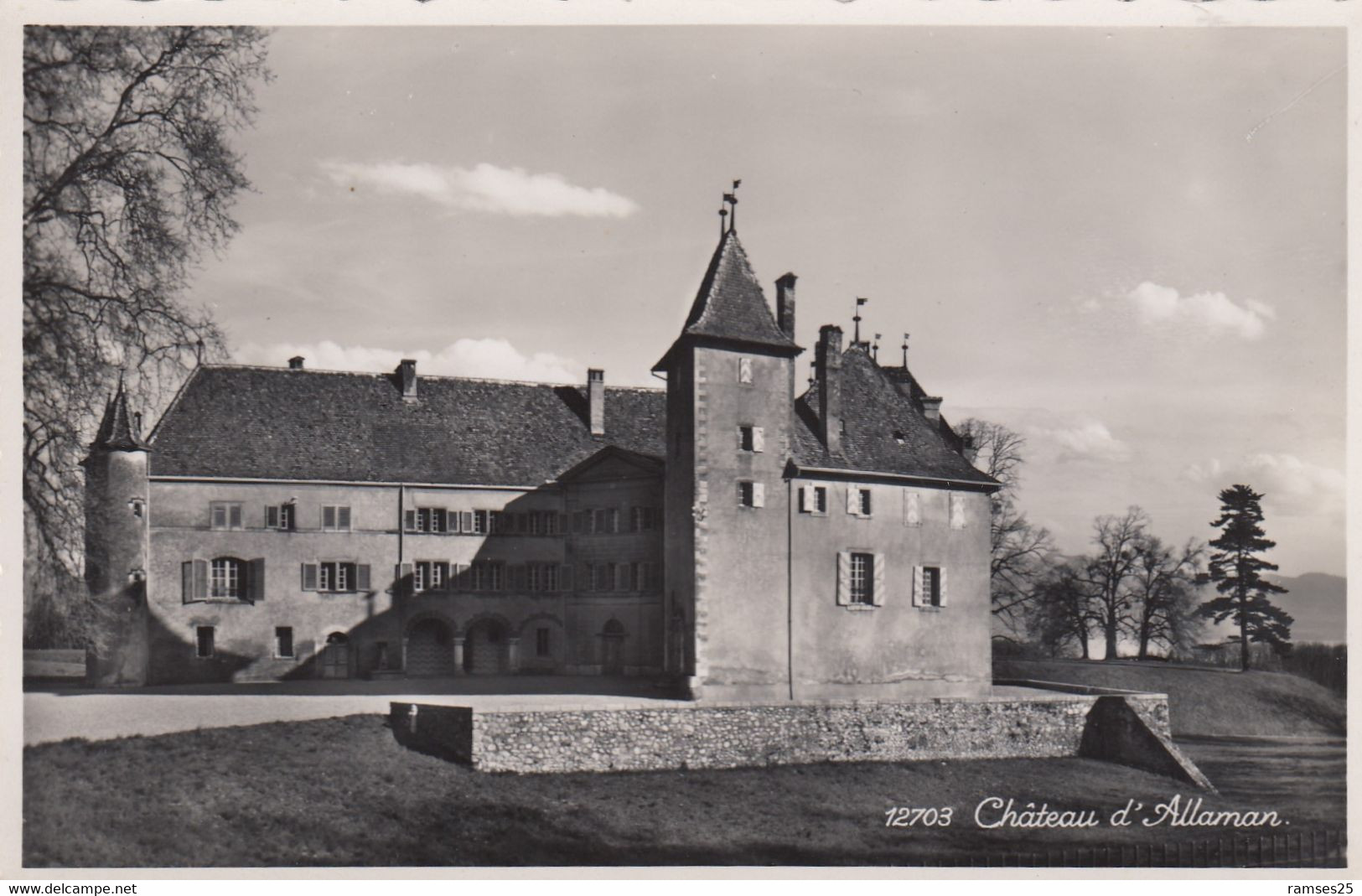 (213)  CPA   Allaman  Le Château - Allaman