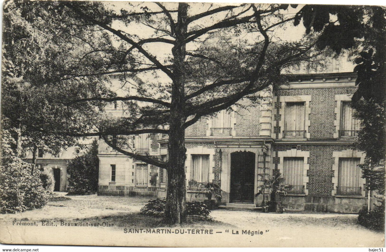 Saint Martin Du Tertre - La Mégnie "cachet Militaire" "4e Compagnie Du Génie" - Saint-Martin-du-Tertre