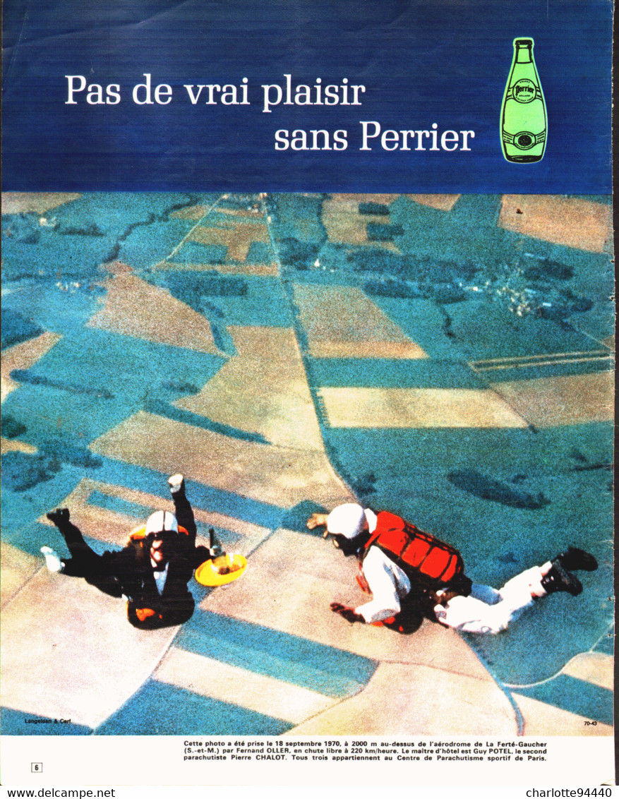 PUB  " PERRIER  "    1970  ( 49 ) - Perrier