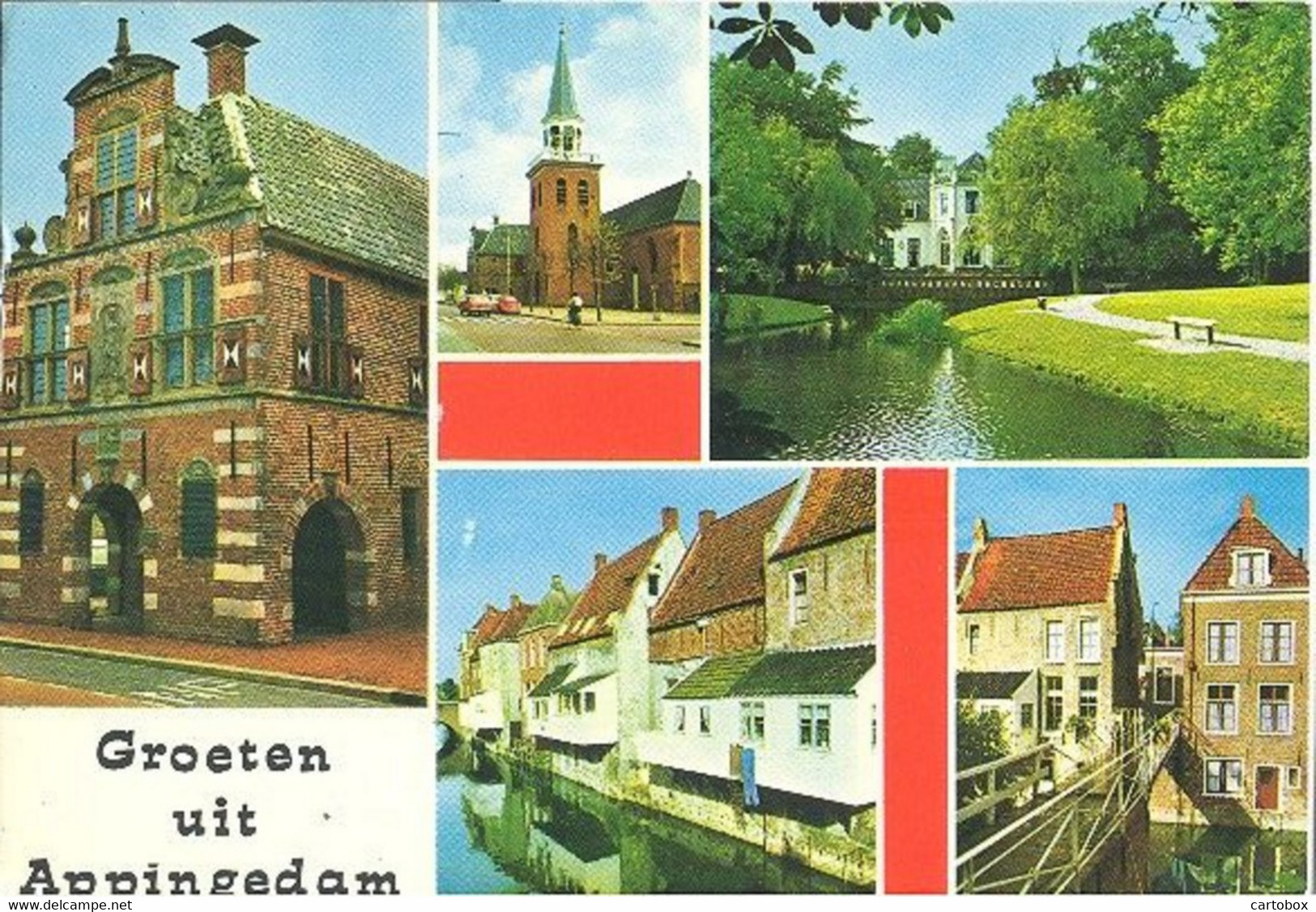 Groningen, Appingedam  (met Stempel Filatelieloket) (Een Raster Op De Kaart Is Veroorzaakt Door Het Scannen) - Appingedam