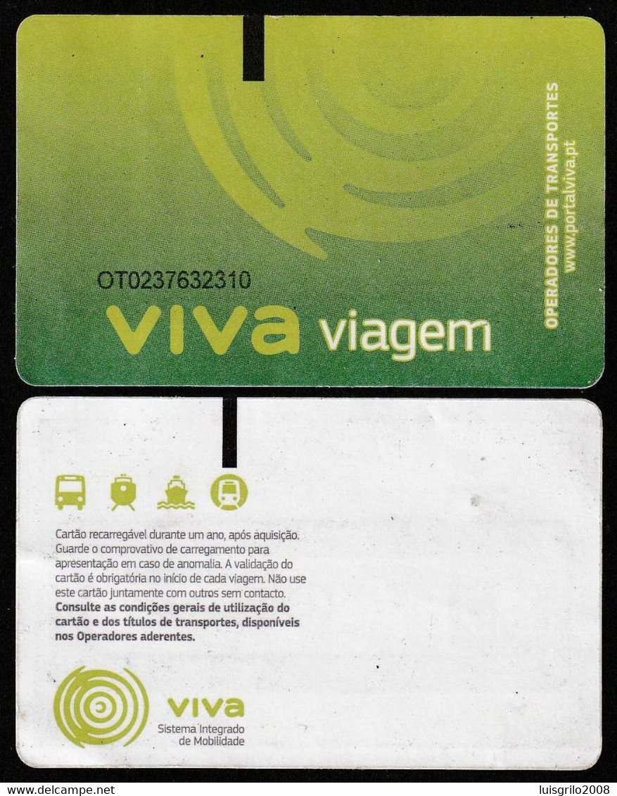 Portugal, PASSE 2019 - Viva Viagem / Transportes Da Região De Lisboa/ Transport De La Région De Lisbonne - Europa
