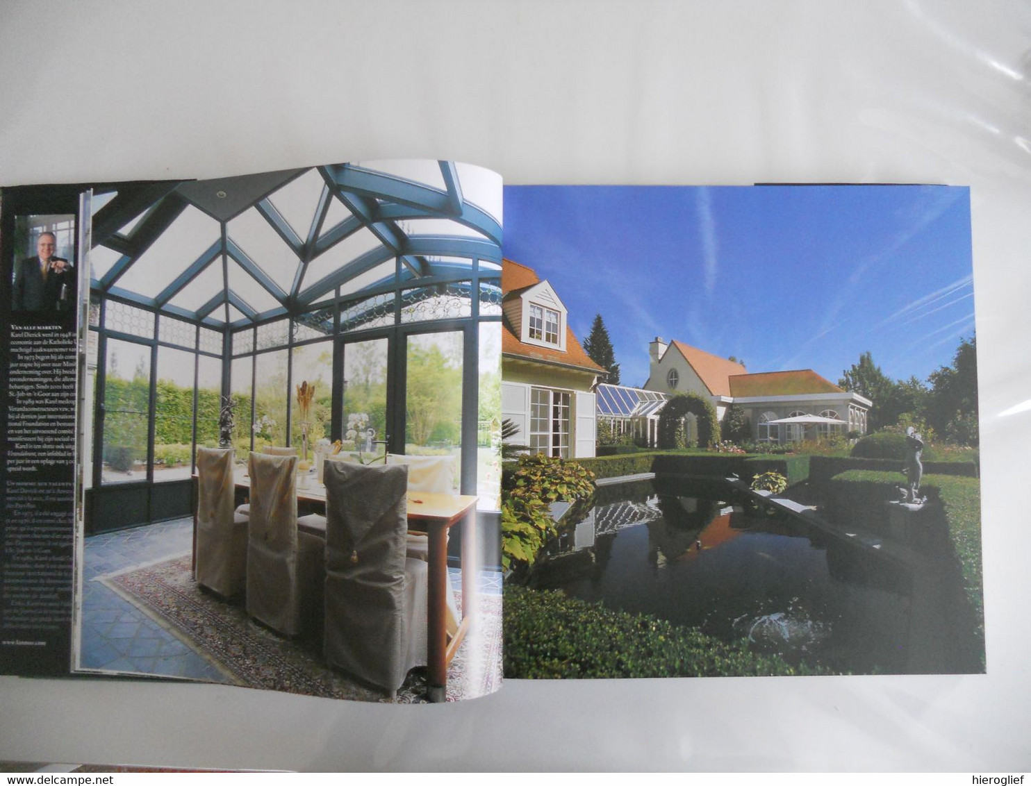 DROMEN ACHTER GLAS de zaligste veranda's en wintertuinen door Karel Dierick / architectuur wonen woonuitbreiding