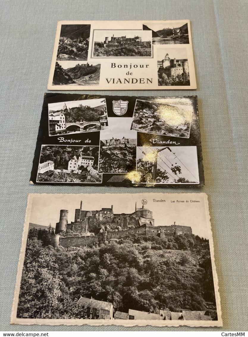 Bonjour De Vianden Lot 3 Cartes - Vianden