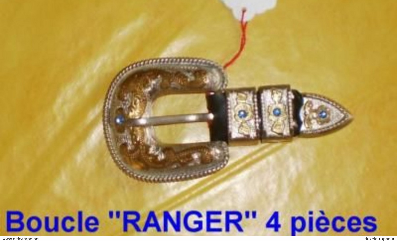 Boucle Ceinture De Type "RANGER" 4 Pièces ! - Autres & Non Classés