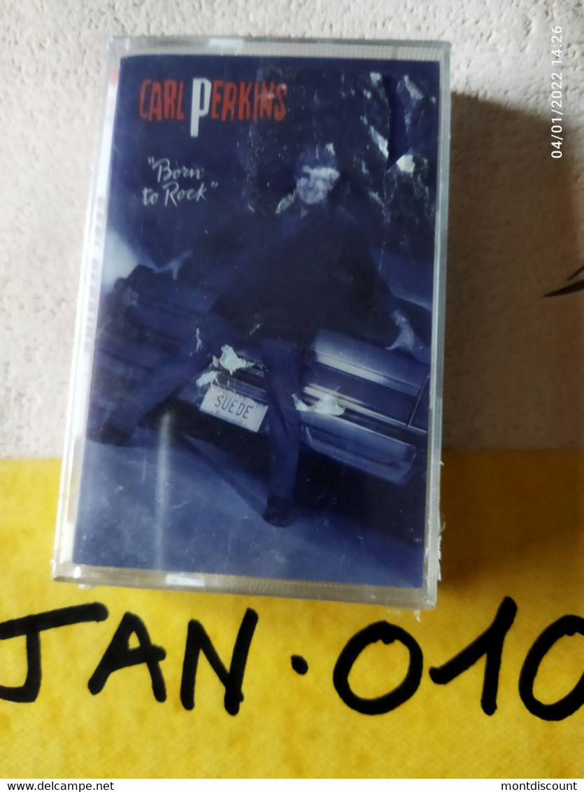 CARL PERKINS K7 AUDIO EMBALLE D'ORIGINE JAMAIS SERVIE... VOIR PHOTO... (JAN 010) - Cassettes Audio