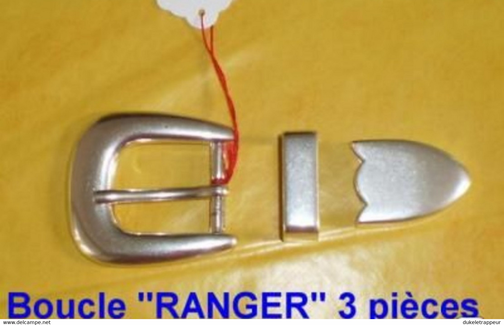 Boucle Ceinture De Type "RANGER" 3 Pièces ! - Autres & Non Classés