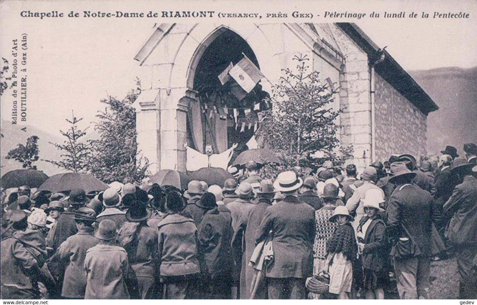 France 01, Vesancy Près Gex, Pélerinage De Pentecôte à La Chapelle De Notre Dame De Riamont (889) - Gex