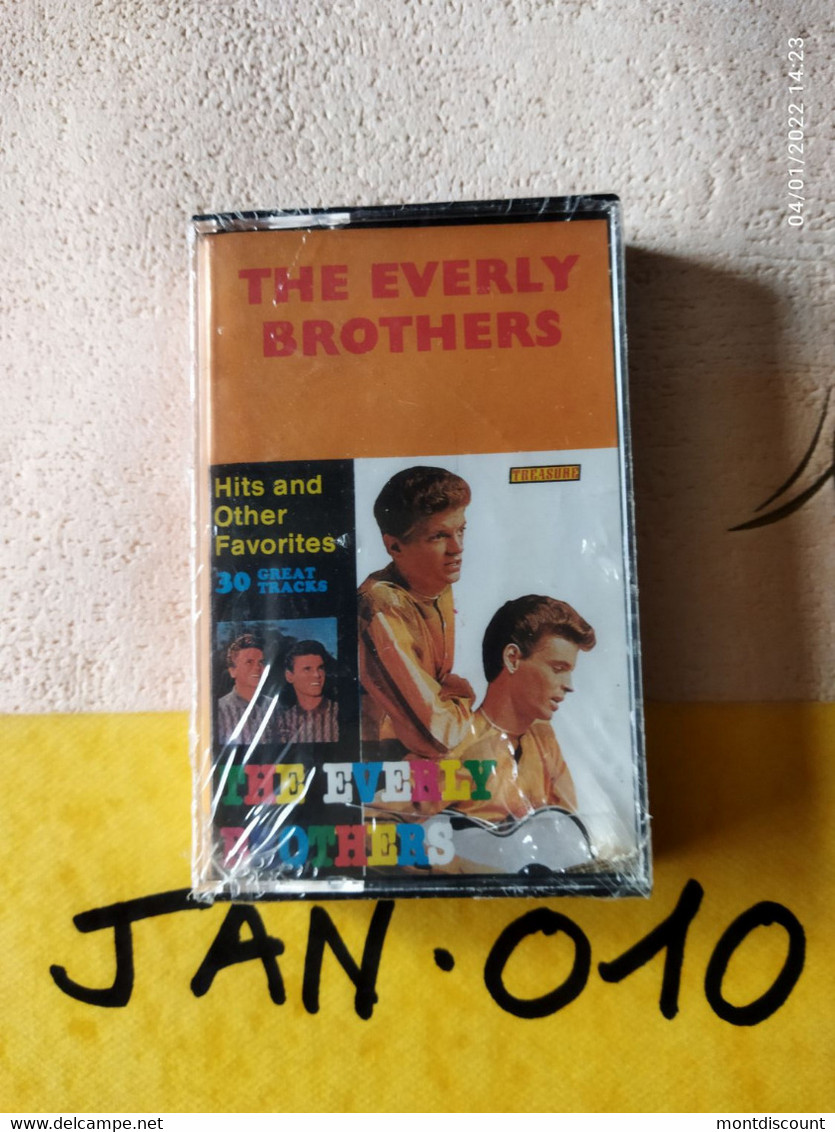 THE EVERLY BROTHERS  K7 AUDIO EMBALLE D'ORIGINE JAMAIS SERVIE... VOIR PHOTO... (JAN 010) - Cassettes Audio