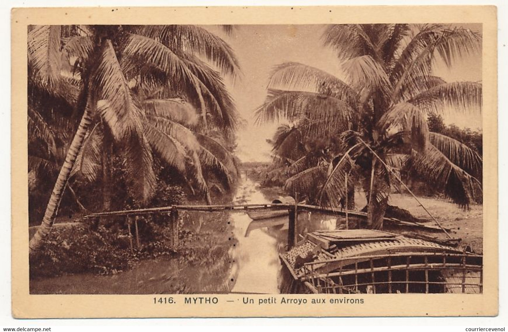 CPA - INDOCHINE - Mytho - Un Petit Arroyo Aux Environs - Vietnam