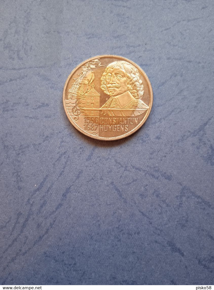 Paesi Bassi-10 Euro 1996-constantin Huygens-moneta Commemorativa - Abarten Und Kuriositäten