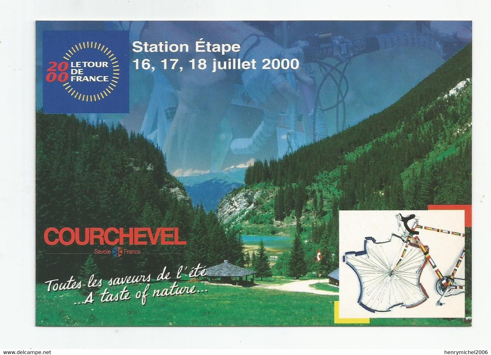73 Savoie Courchevel Site Naturel De La Rosière Station étape Cycliste Cyclisme Tour De France 2000 - Courchevel