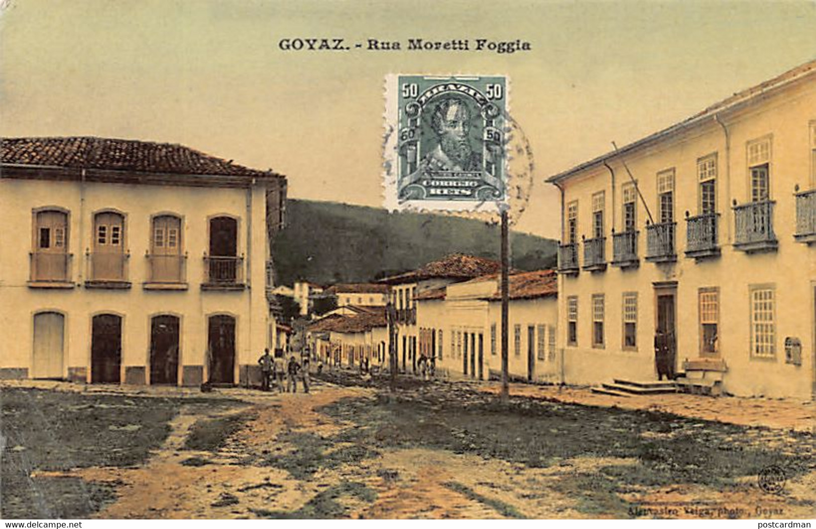 Brasil - GOYAZ Goiás - Rua Moretti Foggia - Ed. A. Veiga - Altri & Non Classificati