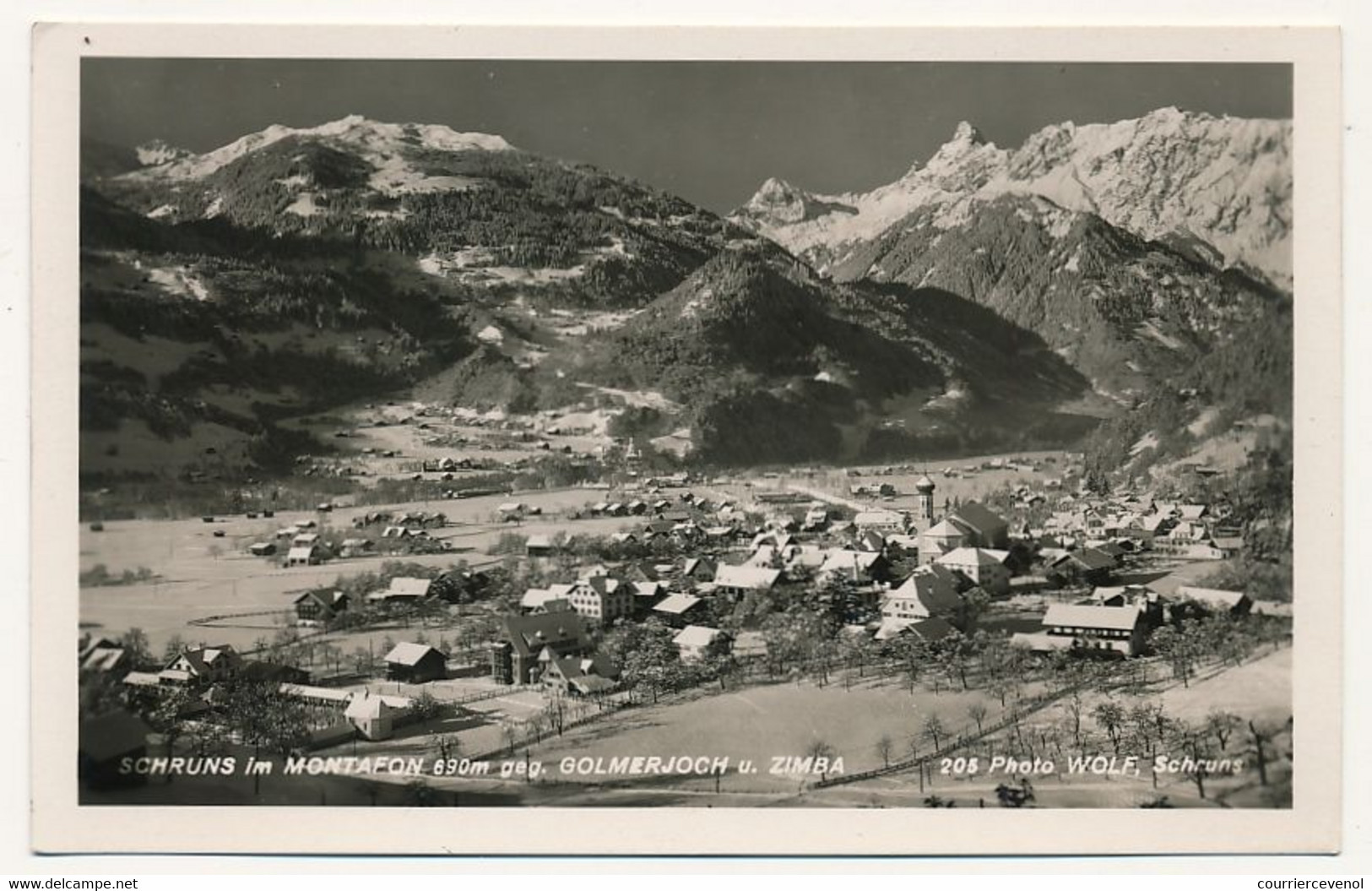 CPSM - AUTRICHE - Schruns Im Montafon, Golmerjoch U. Zimba - Altri & Non Classificati