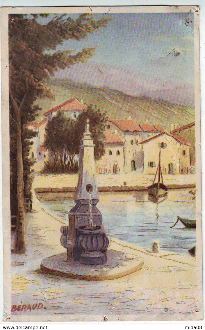 FANTAISIES . ILLUSTRATEURS . FONTAINE SUR LE PORT Par BERAUD . FOX PARIS 1906 - Beraud