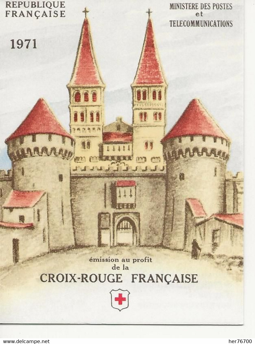 CARNET CROIX ROUGE  TIMBRES  NSTDC   VERSO  DU CARNET STDC - Croix Rouge