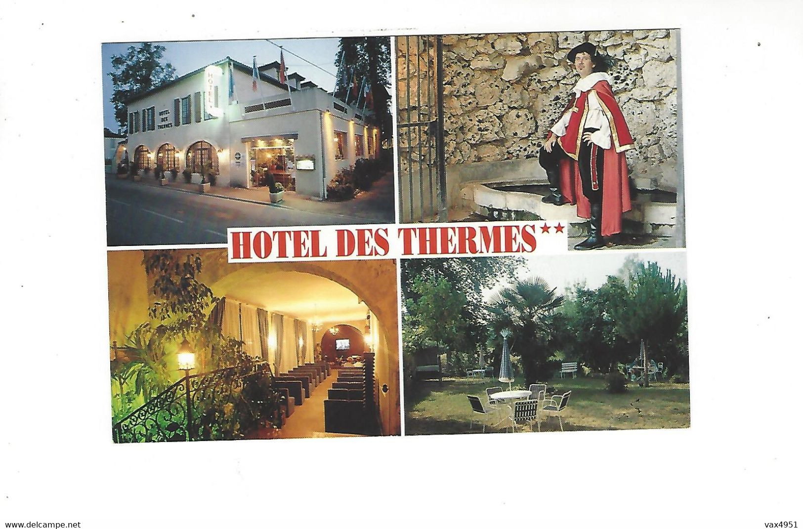 CASTERA  VERDUZAN  HOTEL DES THERMES  MULTIVUES             **       A  SAISIR  *** - Castera