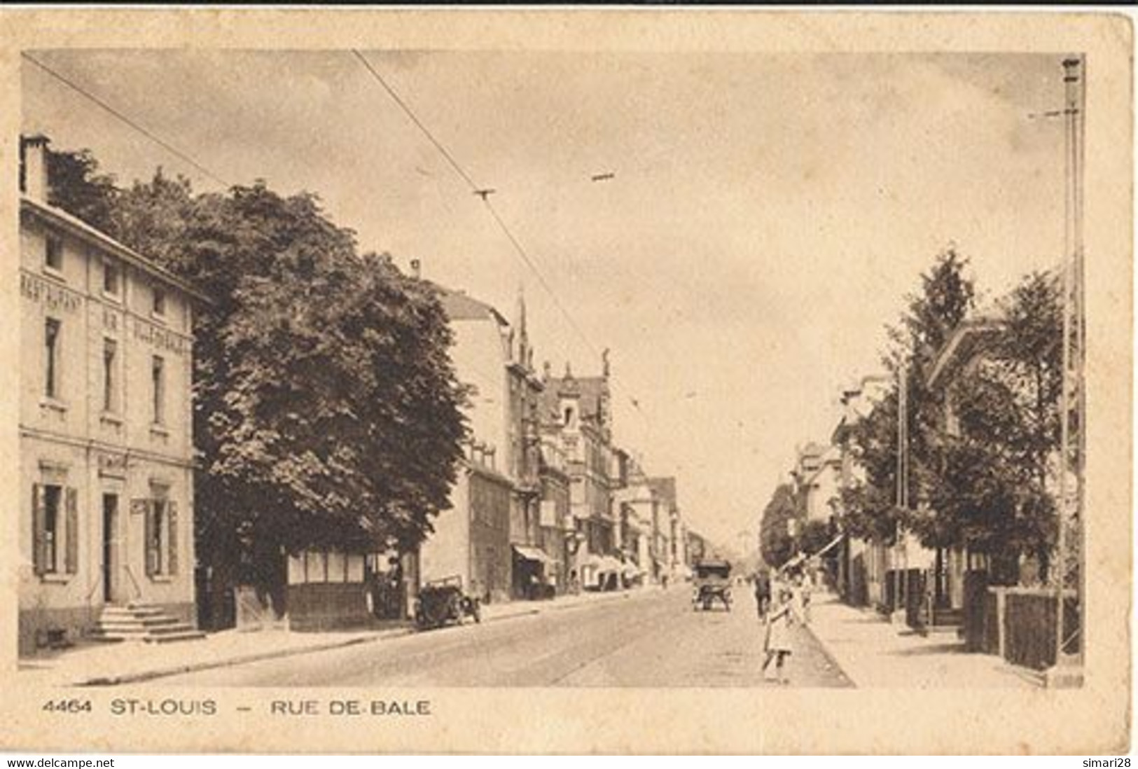 SAINT LOUIS - N° 4464 - RUE DE BALE - Saint Louis