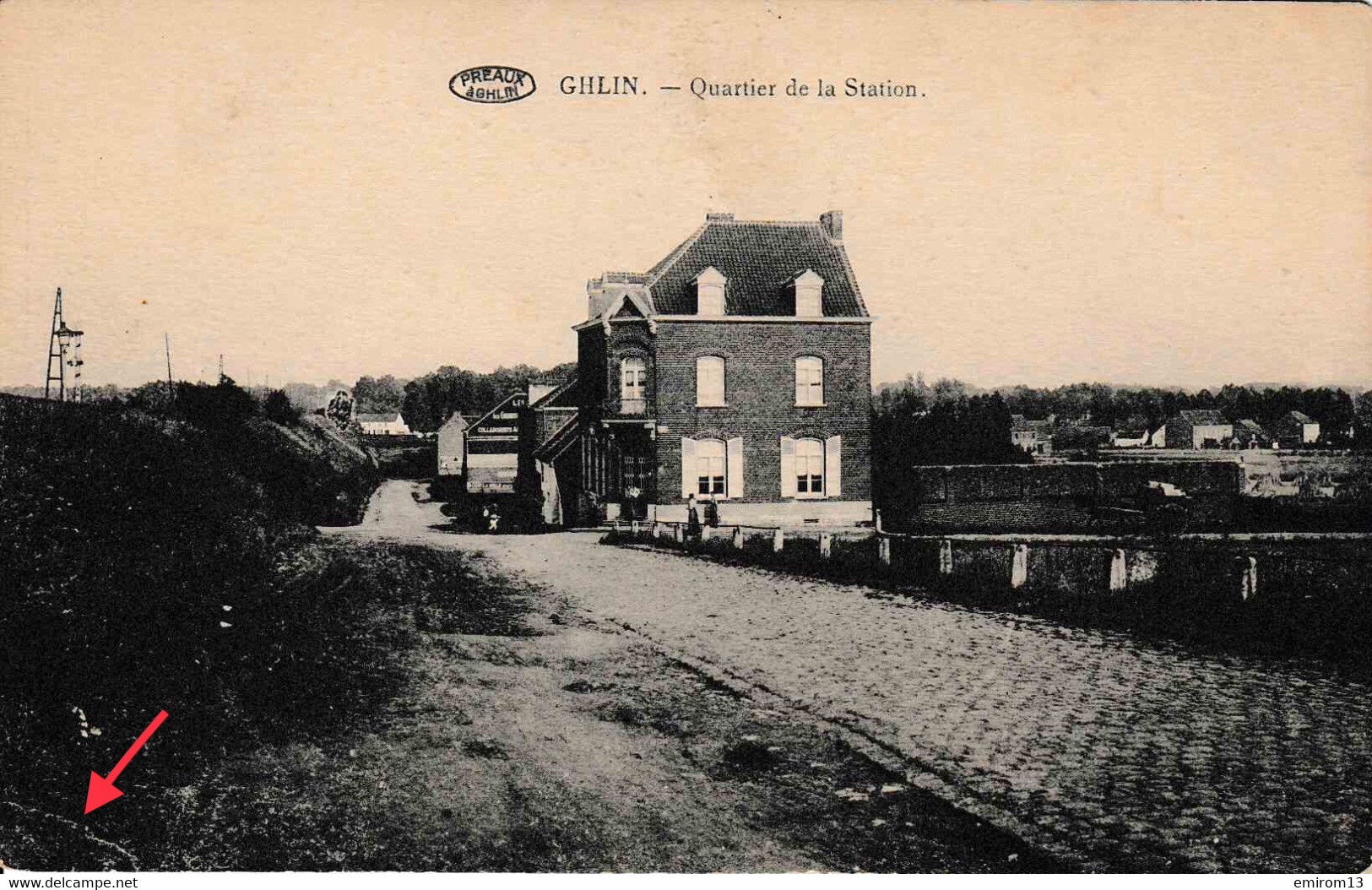 Ghlin Quartier De La Station édit Préaux - Mons