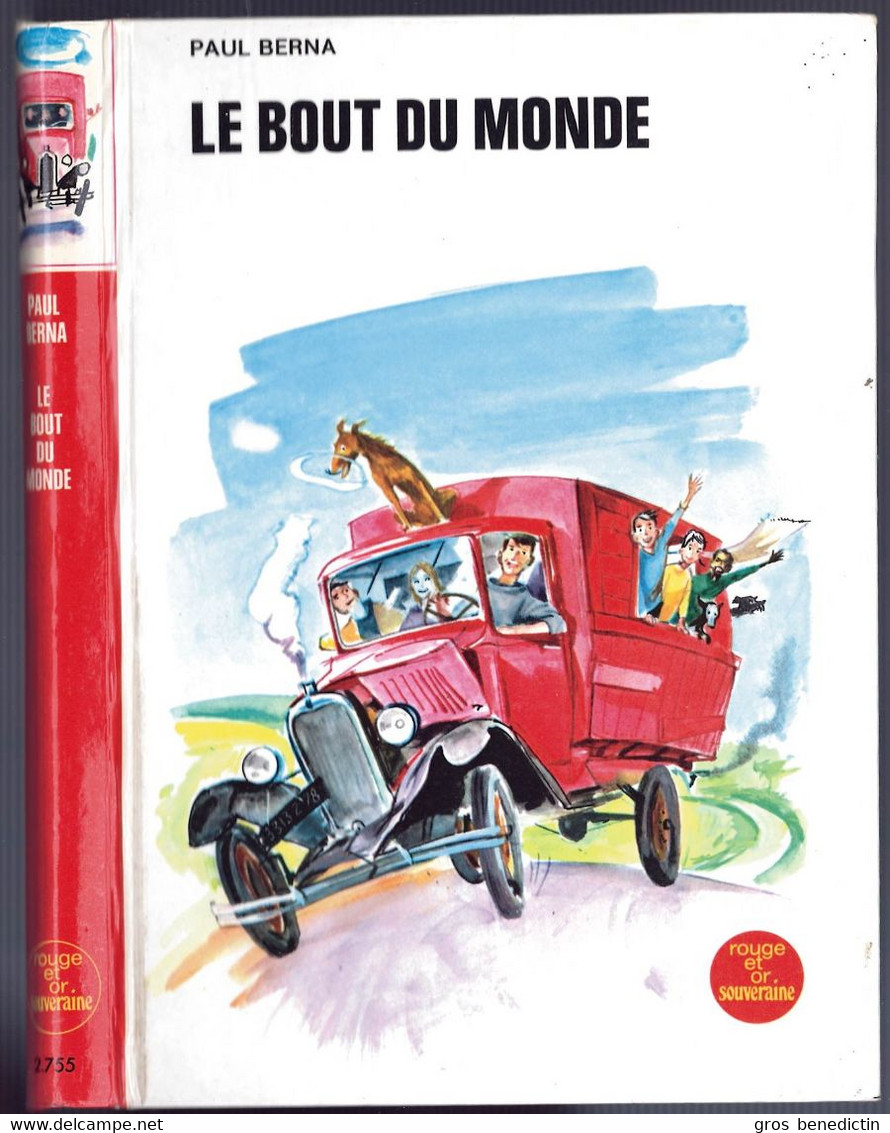 G.P. Rouge Et Or Souveraine N°305 -Paul Berna - "Le Bout Du Monde" - 1972 - #Ben&Souv&Div - Bibliotheque Rouge Et Or